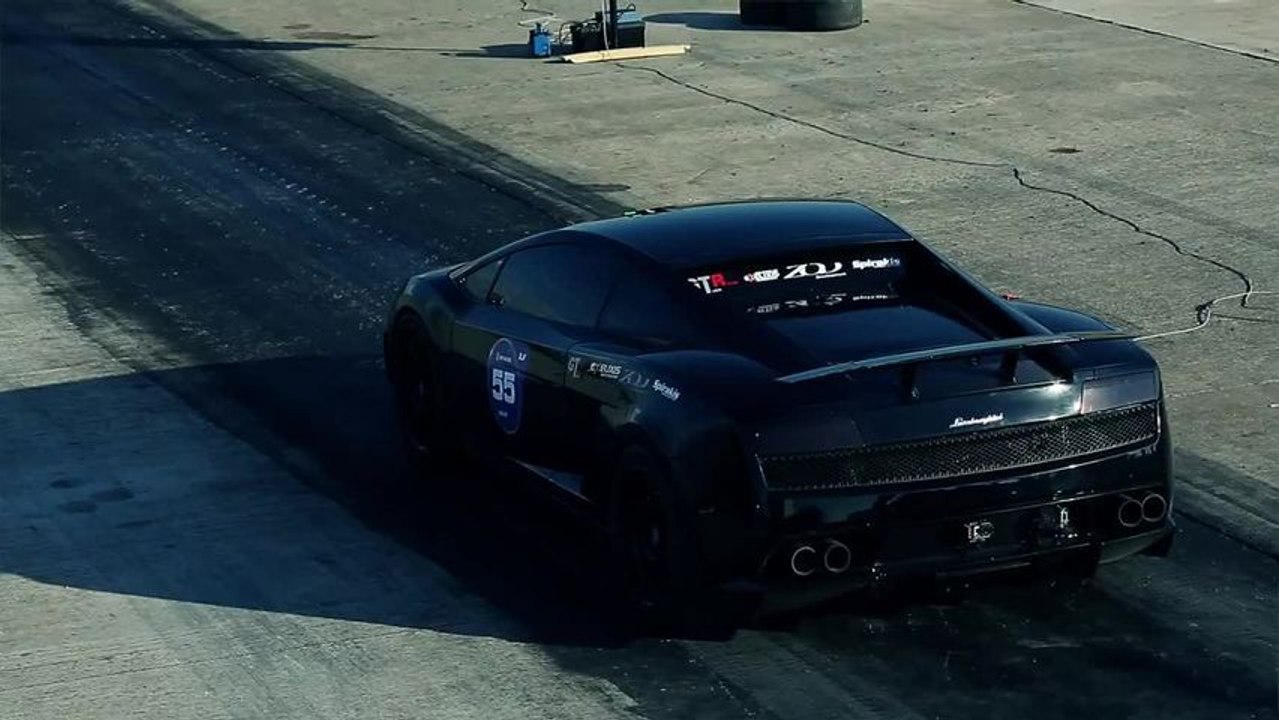1850 HP Lamborghini Gallardo record du monde de vitesse