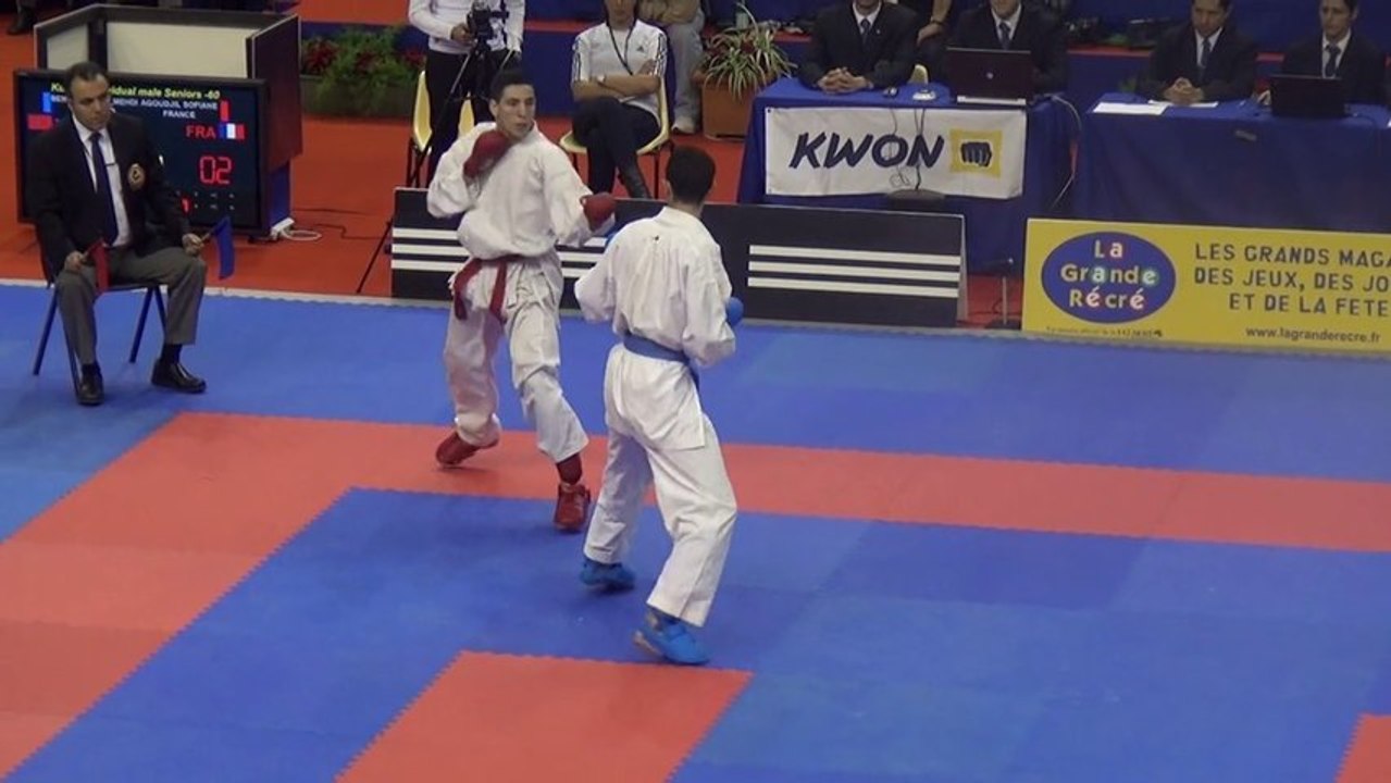 Finale Combat Individuel Masculin -60kg - Open de Paris 2014