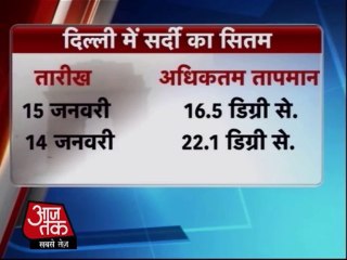 दिल्ली-एनसीआर में छाया जबरदस्त कोहरा