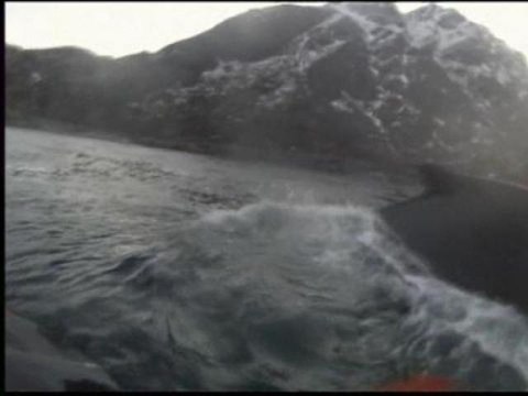 Vidéo amateur d'un kayakiste norvégien qui se fait surprendre par un groupe de baleines - 16/01