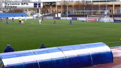 ФНЛ-13-14. 23 тур. Динамо СПб — Енисей. Матяш, 43