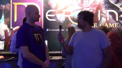 Interview with Imre Jele Creator in Chief for Merlin The Game at EuroGamer 2012