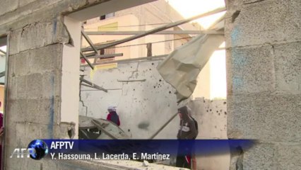 Ataque en Gaza hiere a palestinos