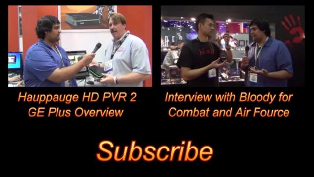 Interview with Heathcliff for the new Razer Blade Pro at E3 2013 E3M13