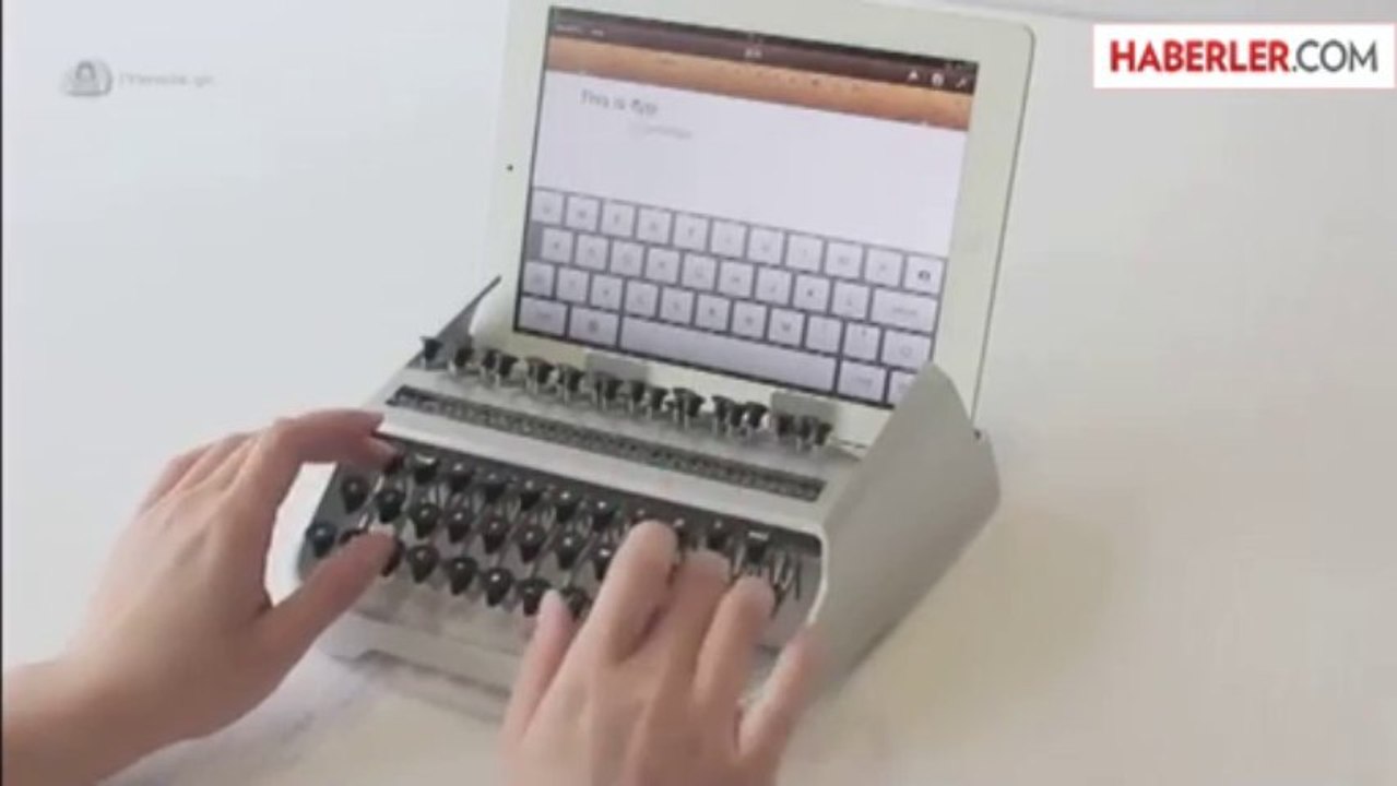 Ipad'e Daktilo Özelliği Konulursa