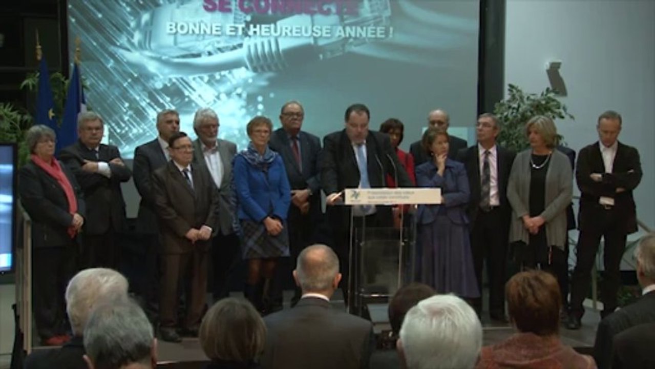Voeux du Président du Conseil général aux corps constitués