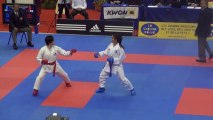 Finale Combat Individuel Féminin -55kg - Open de Paris 2014