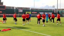 Medical Park Antalyaspor'da ikinci yarı hazırlıkları sürüyor -