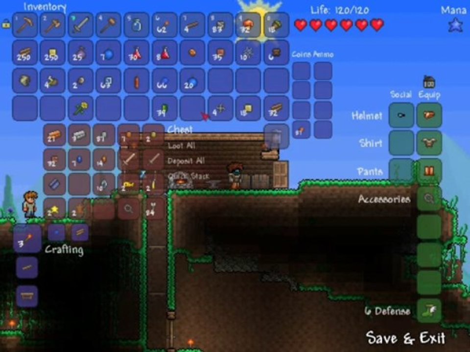 Terraria 'Let's Spiel' (Let's Play) 18: Raum #2