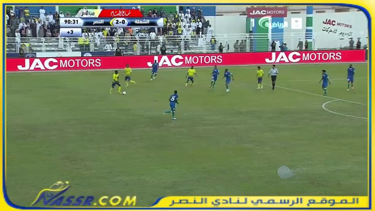 هدف محمد السهلاوي الثاني على الشعلة دوري عبداللطيف جميل