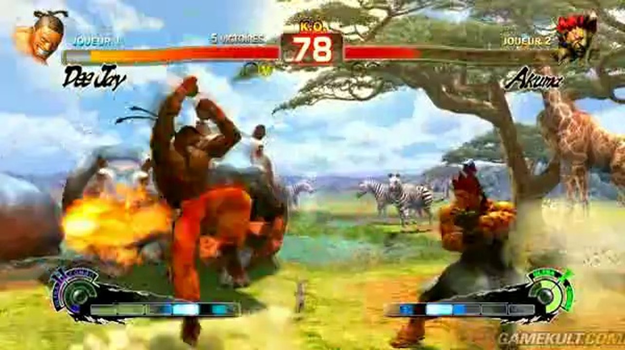 Super Street Fighter IV - Deejay monte le son