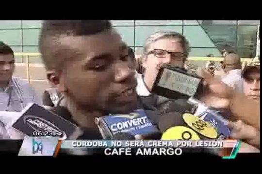 Universitario: Flavio Córdova no pasó los exámenes médicos y se regresa a Colombia