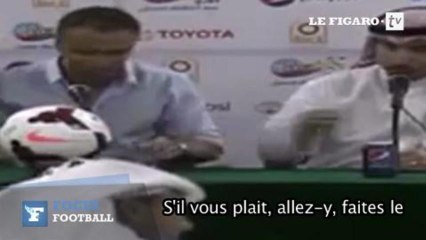 Football: La surréaliste conférence de presse en Arabie-Saoudite