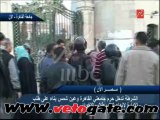 الشرطة تدخل حرم جامعة القاهرة وتؤمن بواباتها