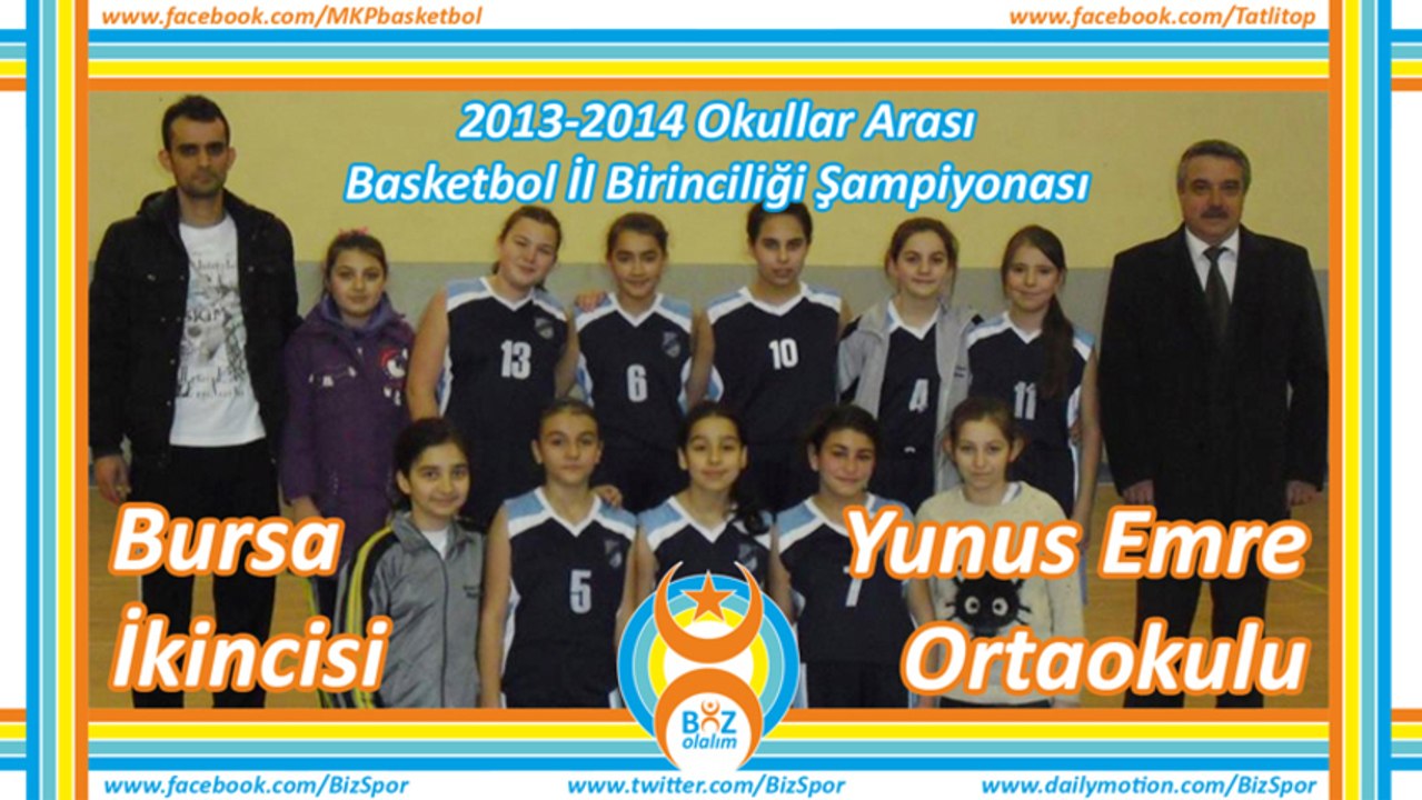 BURSA İKİNCİSİ "YUNUS EMRE ORTAOKULU"