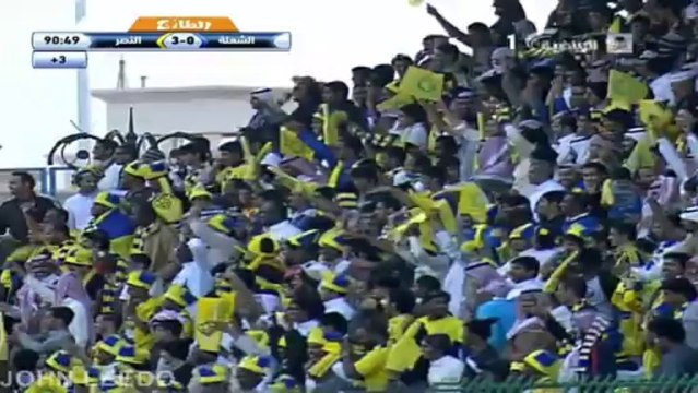 هدف #النصر الثالث على #الشعله #دوري #جميل الجولة 18