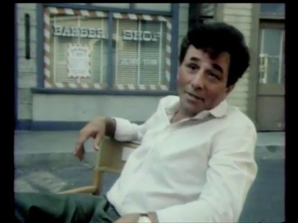 Interview de Peter Falk "Columbo" doublé par Serge Sauvion