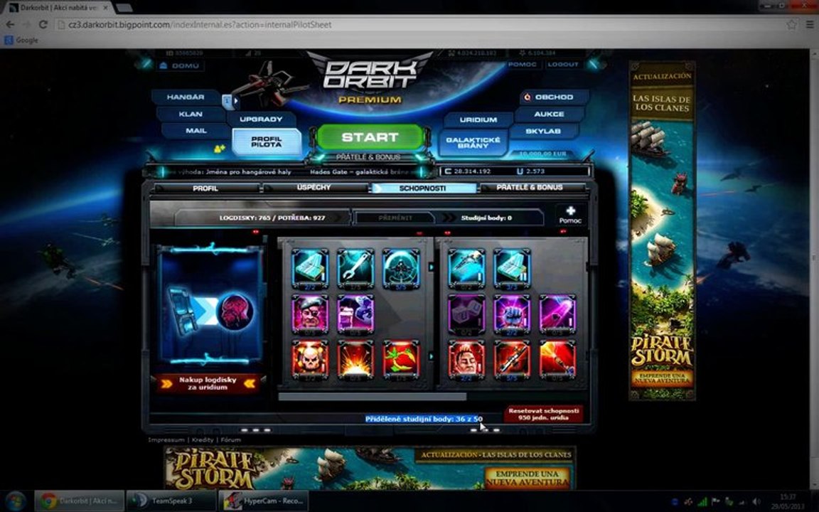 GAMEWAR.COM - BUY SELL TRADE ACCOUNTS - DarkOrbit Sell My 2 Accs In Cz3