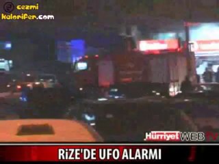 İtfaiye Aracıyla Ufo Kovalamak - Rize