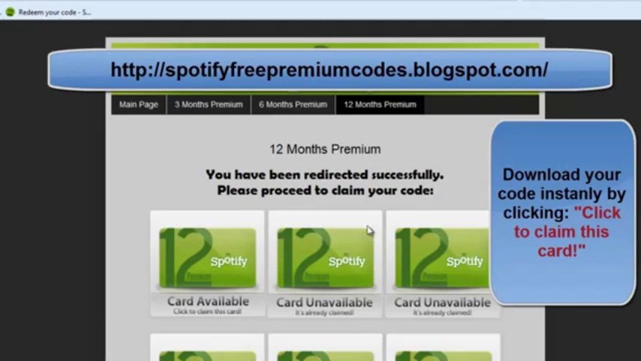How To Get Free Spotify Premium Gift January 2014 Spotify Premium