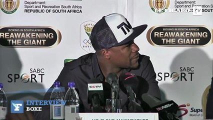 Floyd Mayweather: "Je suis le meilleur boxeur à jamais"