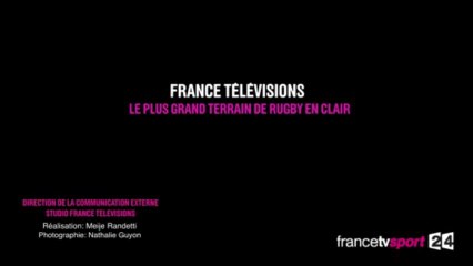 Shooting photo pour l'équipe rugby de Francetv Sport