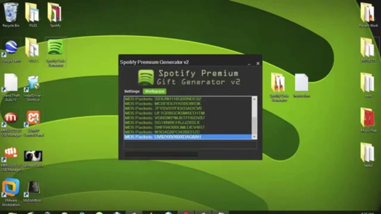 Spotify Premium Code Generator  January 2014 [Working today]
