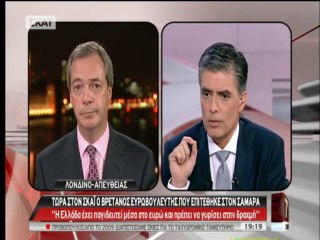 Ο Φάρατζ για τον Α. Σαμαρά