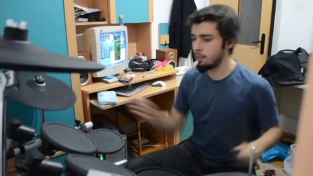 David Guetta - Turn Me On feat Nicki Minaj (Drum Cover by Serkan Çakmak)