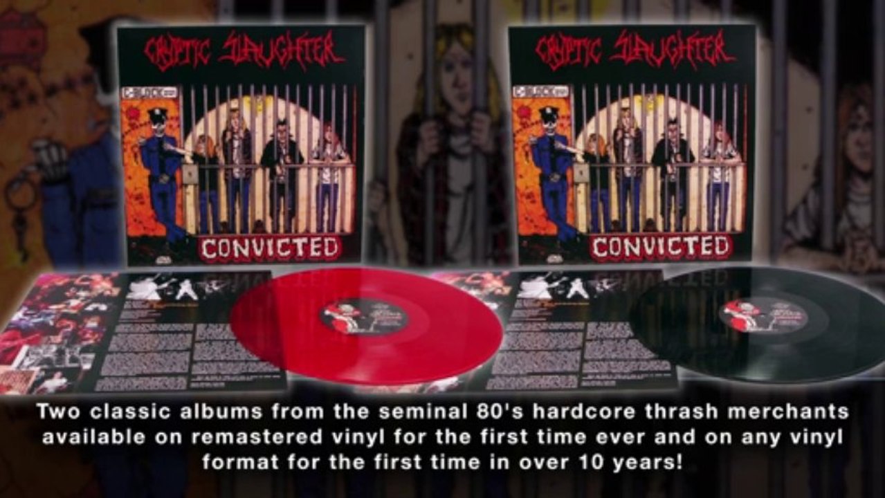 CRYPTIC SLAUGHTER - 'Convicted' and 'Money Talks' Re-issues Trailer