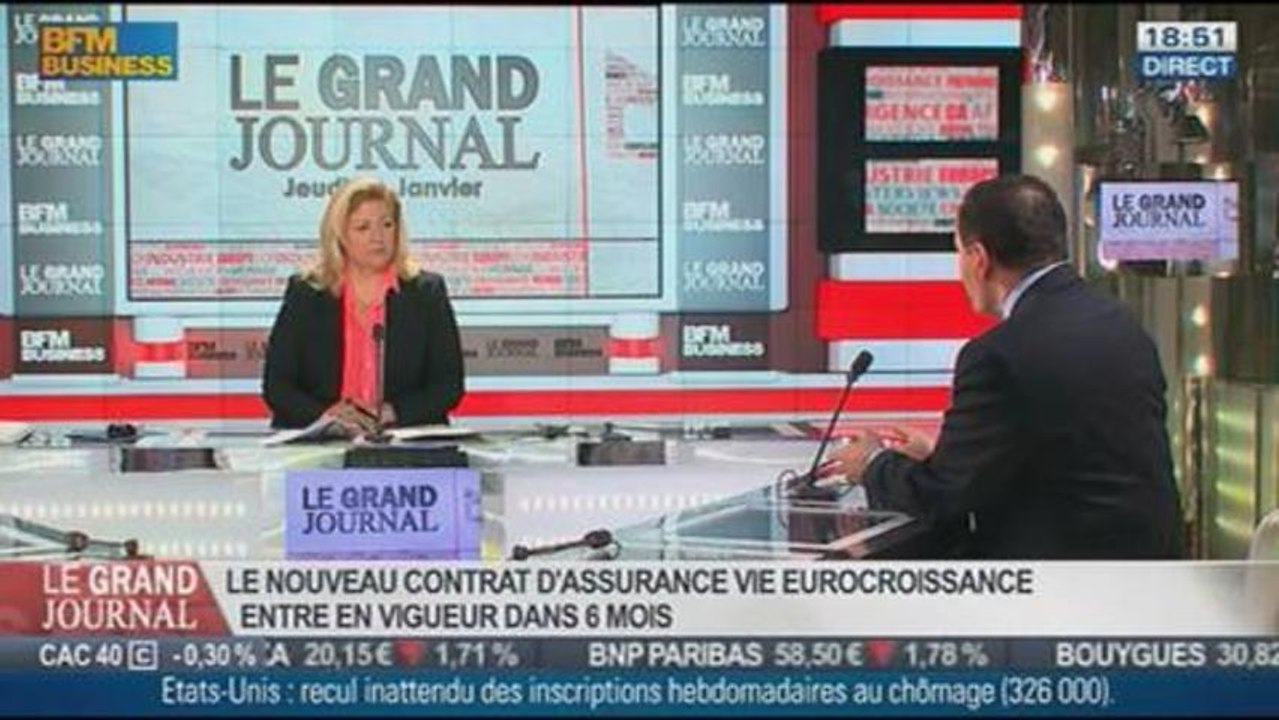 Gérard Bekerman, président de l'Afer, dans Le Grand Journal - 16/01 4/4