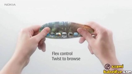 Nokia’nın Bükülebilen Telefon Konsepti
