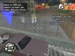 Grand Theft Auto : San Andreas - Lancer de caisse