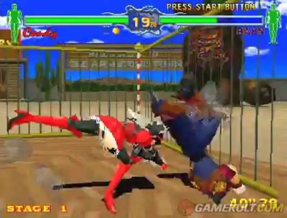 Fighting Vipers - Time over