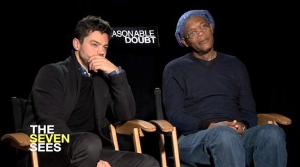 Samuel L. Jackson & Dominic Cooper interview for "Reasonable Doubt"