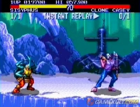 Teenage Mutant Hero Turtles : Tournament Fighters - Sisyphus ne perd jamais!