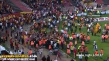 Gaziantepspor - Galatasaray Maçında Taraftarlara Biber Gazı Sıkan Polisler