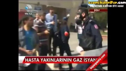 Çıldıran Polisin 1 Mayıs Görüntüleri
