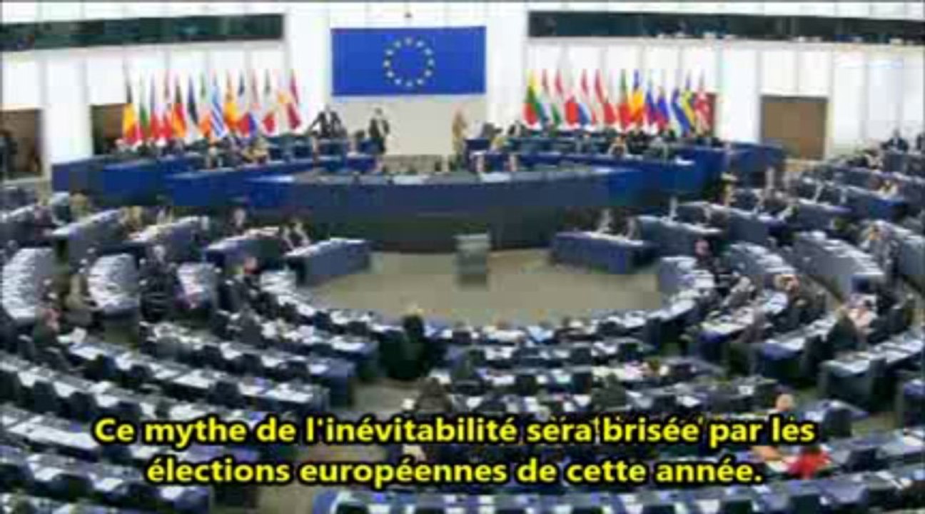 L'UE EST FASCISTE !! REVEILLEZ VOUS ..."Vous êtes une marionnette de Goldman Sachs"_Nigel Farage/Antonis Samaras : 15/01/14