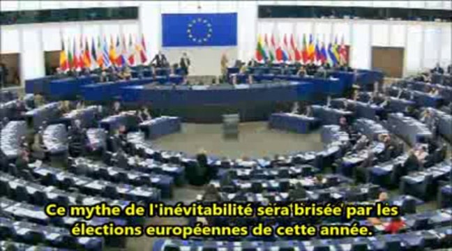 L'UE EST FASCISTE !! REVEILLEZ VOUS ... Vous êtes une marionnette de Goldman Sachs _Nigel Farage/Antonis Samaras : 15/01/14