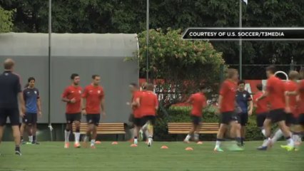 USA get an early taste of Brazil