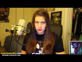 Tüm League of Legends Şampiyonlarını Seslendiren Kız