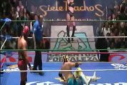 Hijo del Fantasma, Rey Cometa, Tritón vs Ishii, Puma, Tiger