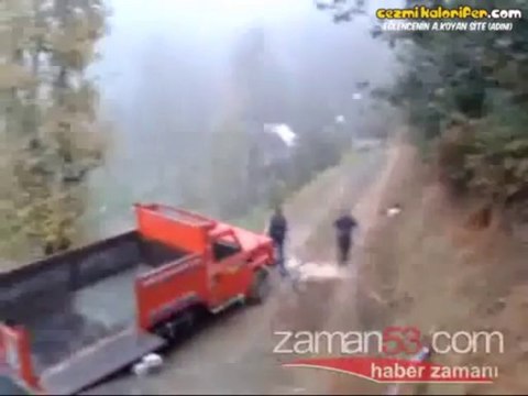 Rize'de 3 Kişiyi Kaçıran Kurbanlık Boğa