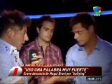 lucas velasco y thiago batistuta hablan de magui