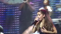Ariana Grande - Piano Ariana finds out her album is 1 (Live in Los Angeles 9-9-13) - YouTube