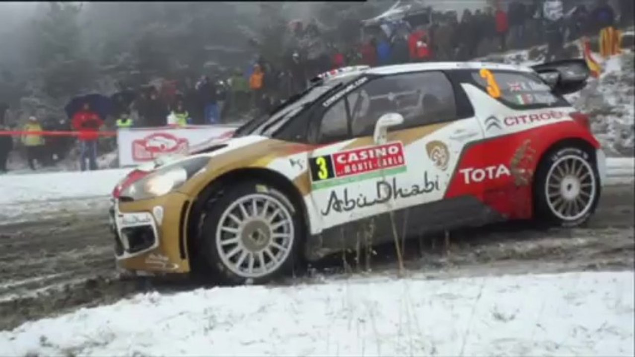Kubica third in Monte Carlo snow