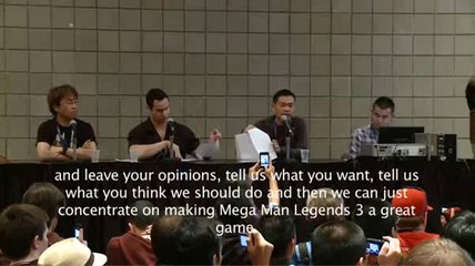 Mega Man Legends 3 Project - Présentation Comic Con 2010