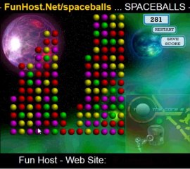 Jouer à Space balls - Jeu vidéo gratuit