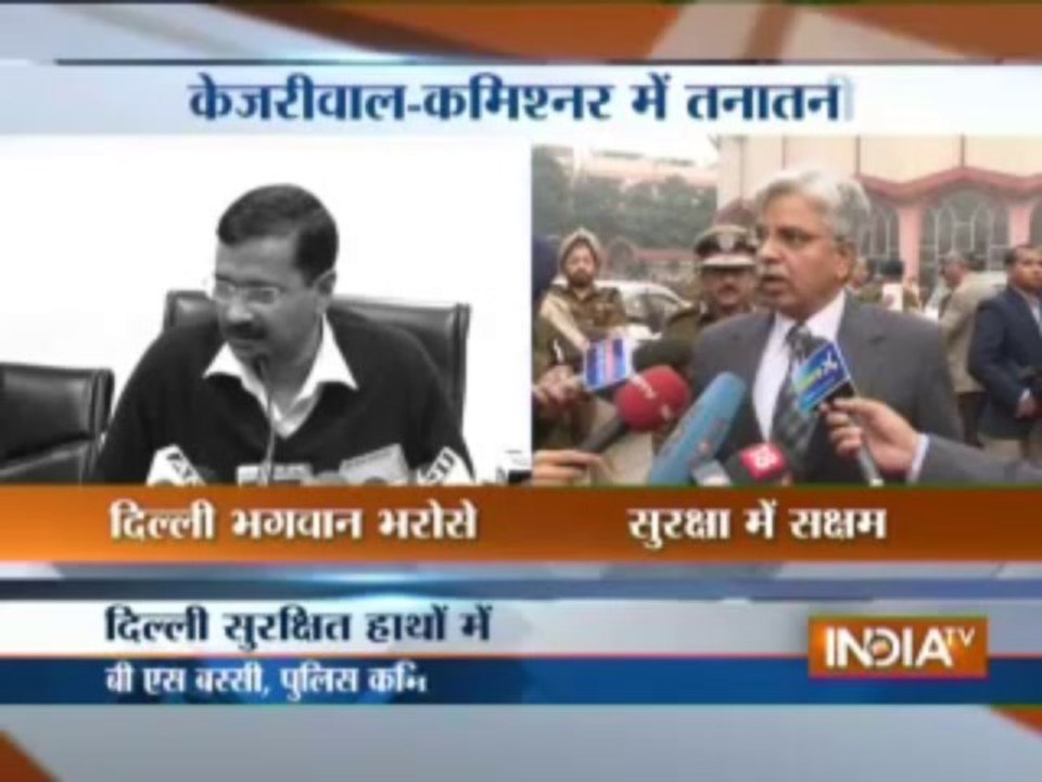 Kejriwal warns Delhi Police